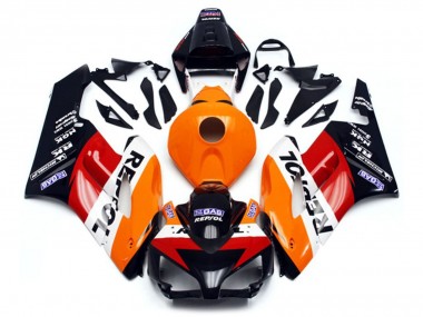 Dunkel Repsol 2004-2005 Honda CBR1000RR Motorrad Verkleidungen