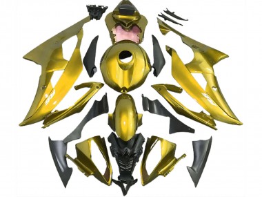 Dunkelgelb 2008-2016 Yamaha R6 Motorrad Verkleidungen