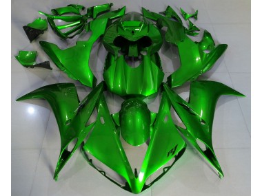 Dunkelgrün 2004-2006 Yamaha R1 Motorrad Verkleidungen