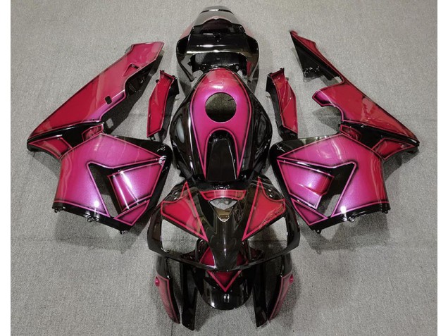 Dunkelpink 2005-2006 Honda CBR600RR Motorrad Verkleidungen Dunkelpink 2005-2006 Honda CBR600RR Motorrad Verkleidungen