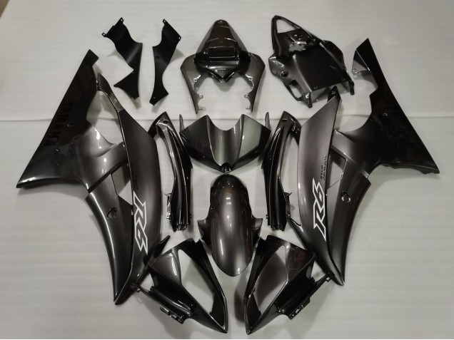 Dunkelsilber 2008-2016 Yamaha R6 Motorrad Verkleidungen Dunkelsilber 2008-2016 Yamaha R6 Motorrad Verkleidungen