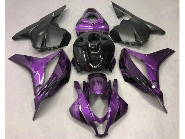 Dunkelviolett Mit Schwarz 2009-2012 Honda CBR600RR Motorrad Verkleidungen Dunkelviolett Mit Schwarz 2009-2012 Honda CBR600RR Motorrad Verkleidungen