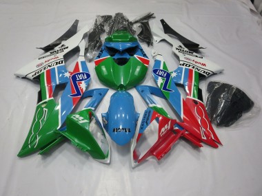 Dunlop Design 2008-2016 Yamaha R6 Motorrad Verkleidungen