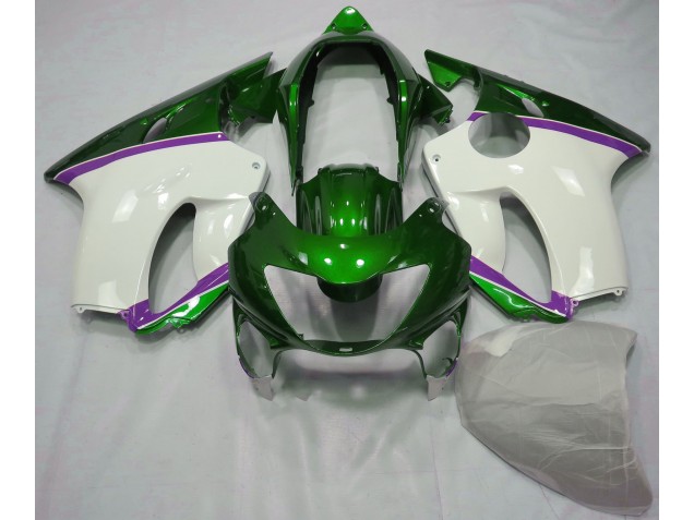 Eidechsengrün & Lila 1999-2000 Honda CBR600 F4 Motorrad Verkleidungen Eidechsengrün & Lila 1999-2000 Honda CBR600 F4 Motorrad Verkleidungen