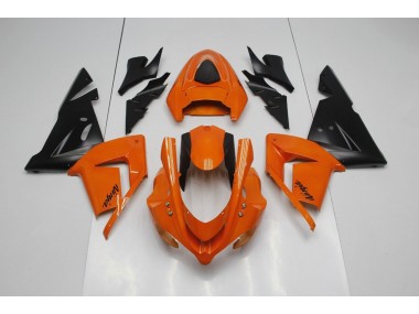 Einfacher Orange Ninja 2004-2005 Kawasaki ZX10R Motorrad Verkleidungen