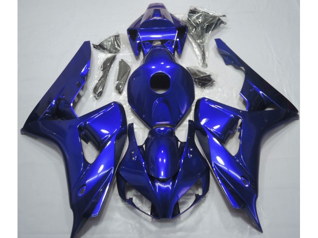 Einfarbig Blau 2006-2007 Honda CBR1000RR Motorrad Verkleidungen Einfarbig Blau 2006-2007 Honda CBR1000RR Motorrad Verkleidungen