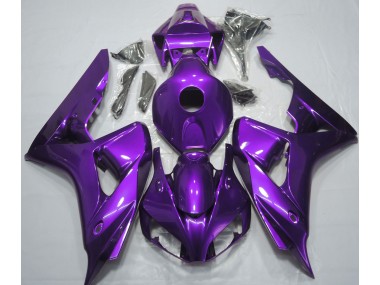 Einfarbig Lila 2006-2007 Honda CBR1000RR Motorrad Verkleidungen
