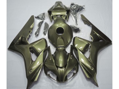 Einfarbig Oliv 2006-2007 Honda CBR1000RR Motorrad Verkleidungen