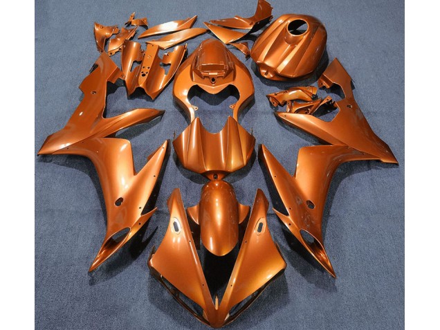 Einfarbig Orange 2004-2006 Yamaha R1 Motorrad Verkleidungen Einfarbig Orange 2004-2006 Yamaha R1 Motorrad Verkleidungen