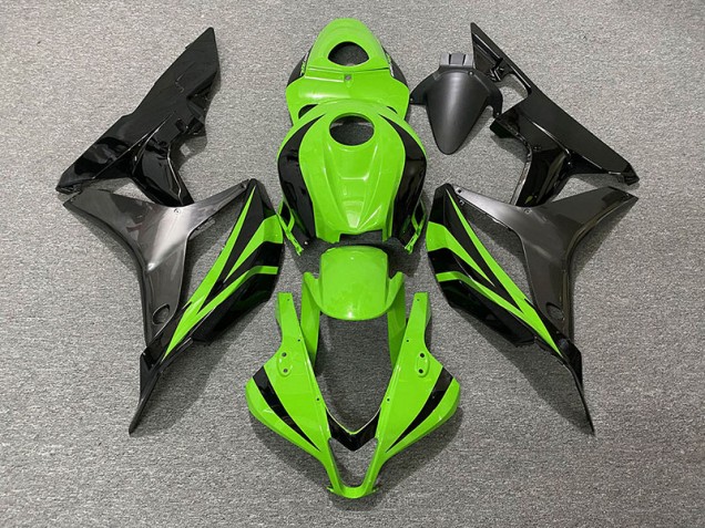 Elektrisches Grün OEM Stil & Grau 2007-2008 Honda CBR600RR Motorrad Verkleidungen Elektrisches Grün OEM Stil & Grau 2007-2008 Honda CBR600RR Motorrad Verkleidungen