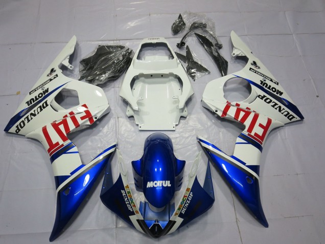 Fiat Motul 2003-2004 Yamaha R6 Motorrad Verkleidungen Fiat Motul 2003-2004 Yamaha R6 Motorrad Verkleidungen