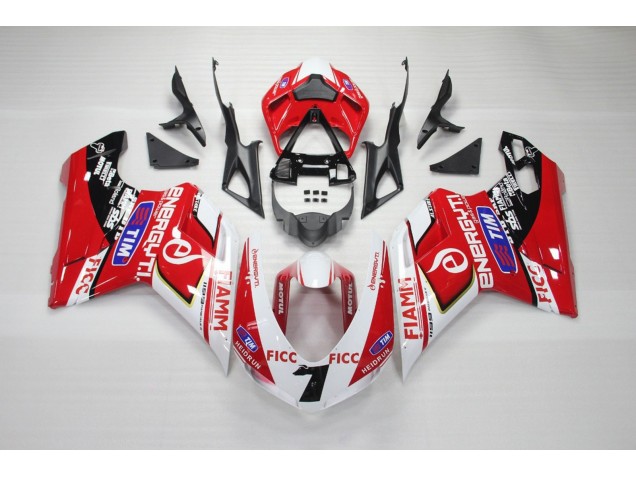 Ficc 2007-2014 Ducati 848 1098 1198 Motorrad Verkleidungen Ficc 2007-2014 Ducati 848 1098 1198 Motorrad Verkleidungen