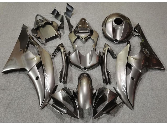 Flüssiges Silber 2008-2016 Yamaha R6 Motorrad Verkleidungen Flüssiges Silber 2008-2016 Yamaha R6 Motorrad Verkleidungen