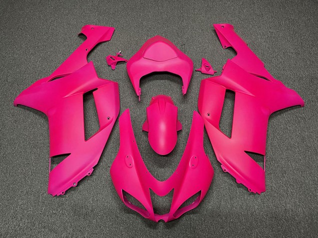 Fuchsia 2007-2008 Kawasaki ZX6R Motorrad Verkleidungen Fuchsia 2007-2008 Kawasaki ZX6R Motorrad Verkleidungen