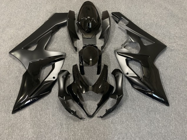 Ganz In Schwarz 2005-2006 Suzuki GSXR 1000 Motorrad Verkleidungen Ganz In Schwarz 2005-2006 Suzuki GSXR 1000 Motorrad Verkleidungen