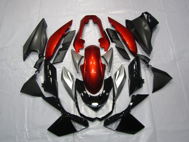 Gebranntes Orange 2010-2013 Kawasaki Z1000 Motorrad Verkleidungen Gebranntes Orange 2010-2013 Kawasaki Z1000 Motorrad Verkleidungen