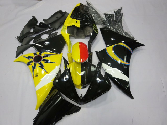 Gelb 46 2012-2014 Yamaha R1 Motorrad Verkleidungen Gelb 46 2012-2014 Yamaha R1 Motorrad Verkleidungen