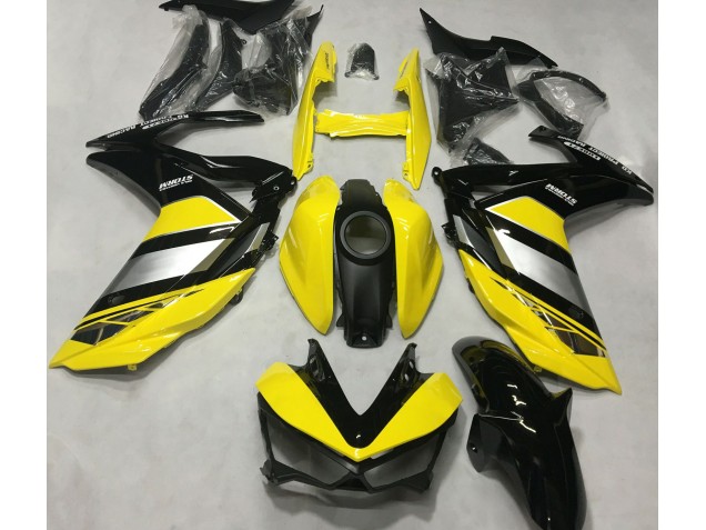 Gelb & Glänzendes Schwarz 2015-2018 Yamaha R3 Motorrad Verkleidungen Gelb & Glänzendes Schwarz 2015-2018 Yamaha R3 Motorrad Verkleidungen
