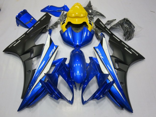 Gelb Hinten 2006-2007 Yamaha R6 Motorrad Verkleidungen Gelb Hinten 2006-2007 Yamaha R6 Motorrad Verkleidungen