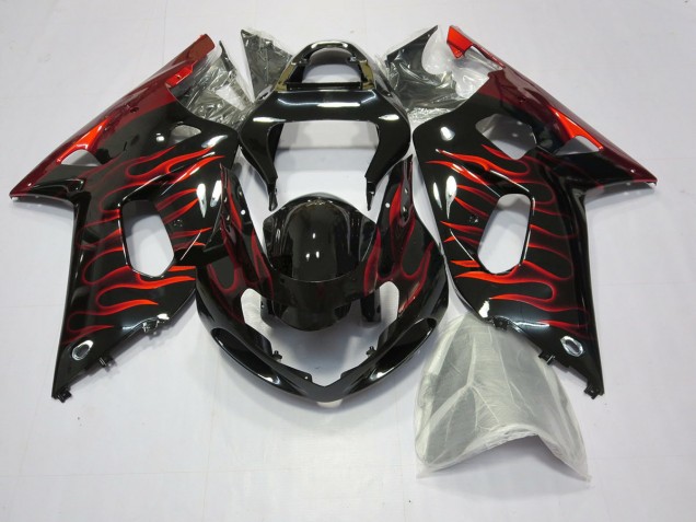 Gelb Jordan 2001-2003 Suzuki GSXR 600-750 Motorrad Verkleidungen Gelb Jordan 2001-2003 Suzuki GSXR 600-750 Motorrad Verkleidungen