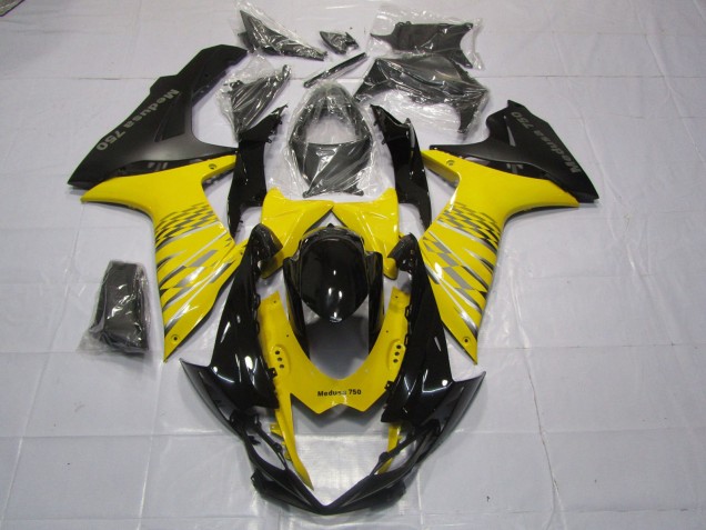Gelb Matt Schwarz 2011-2024 Suzuki GSXR 600-750 Motorrad Verkleidungen Gelb Matt Schwarz 2011-2024 Suzuki GSXR 600-750 Motorrad Verkleidungen