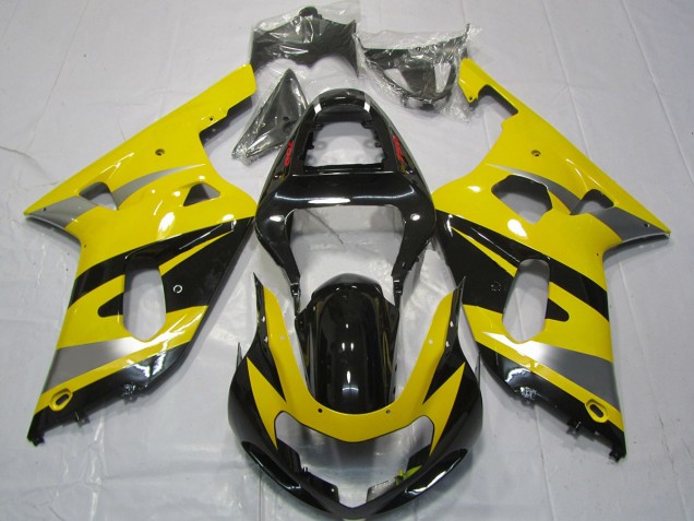 Gelb OEM Stil 2001-2003 Suzuki GSXR 600-750 Motorrad Verkleidungen Gelb OEM Stil 2001-2003 Suzuki GSXR 600-750 Motorrad Verkleidungen