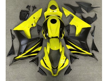 Gelb OEM Stil 2007-2008 Honda CBR600RR Motorrad Verkleidungen
