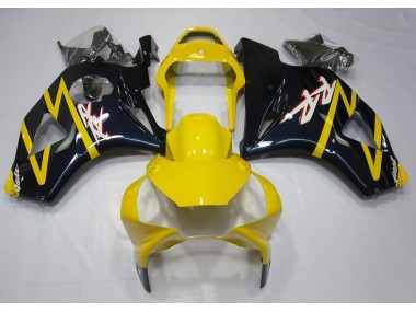 Gelb Schwarz 2002-2003 Honda CBR954RR Motorrad Verkleidungen