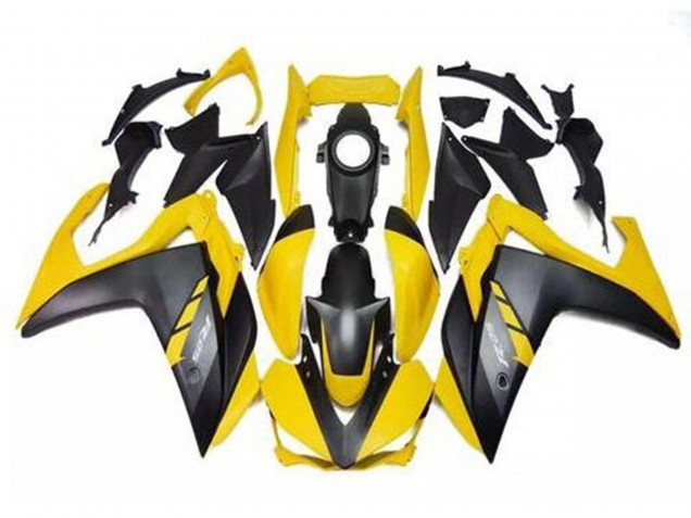 Gelb & Schwarz 2015-2018 Yamaha R3 Motorrad Verkleidungen Gelb & Schwarz 2015-2018 Yamaha R3 Motorrad Verkleidungen
