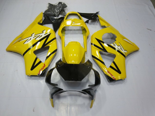 Gelb & Schwarz Umgedreht 2002-2003 Honda CBR954RR Motorrad Verkleidungen Gelb & Schwarz Umgedreht 2002-2003 Honda CBR954RR Motorrad Verkleidungen
