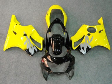 Gelb-Silber-Aufkleber 1999-2000 Honda CBR600 F4 Motorrad Verkleidungen