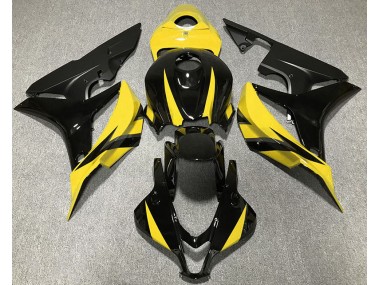 Gelbes Spezialdesign 2007-2008 Honda CBR600RR Motorrad Verkleidungen