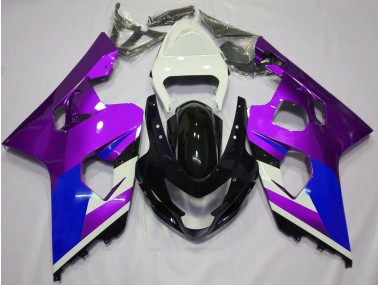 Glanz Lila 2004-2005 Suzuki GSXR 600-750 Motorrad Verkleidungen