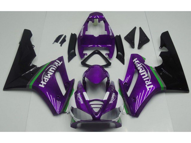 Glanz Lila 2009-2012 Triumph Daytona 675 Motorrad Verkleidungen Glanz Lila 2009-2012 Triumph Daytona 675 Motorrad Verkleidungen