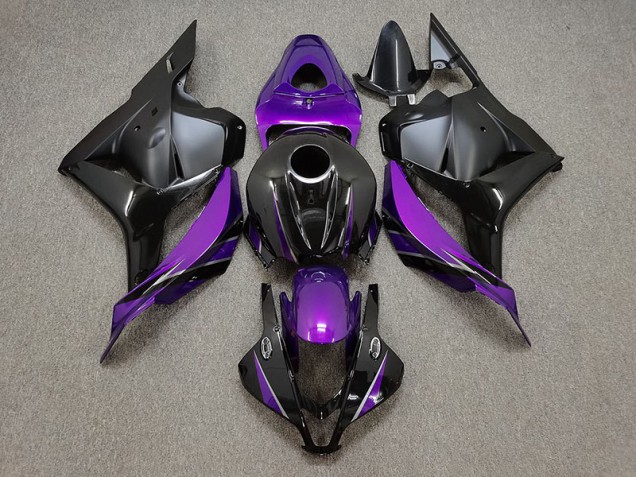 Glanz Lila & Schwarz 2009-2012 Honda CBR600RR Motorrad Verkleidungen