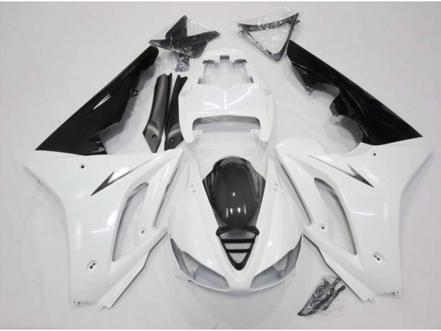 Glänzend Weiß 2009-2012 Triumph Daytona 675 Motorrad Verkleidungen Glänzend Weiß 2009-2012 Triumph Daytona 675 Motorrad Verkleidungen
