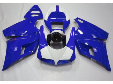 Glänzend Blau & Weiß 1993-2005 Ducati 996 748 916 998 Motorrad Verkleidungen