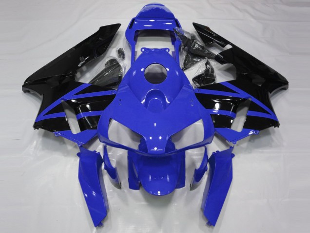 Glänzend Blau 2003-2004 Honda CBR600RR Motorrad Verkleidungen Glänzend Blau 2003-2004 Honda CBR600RR Motorrad Verkleidungen