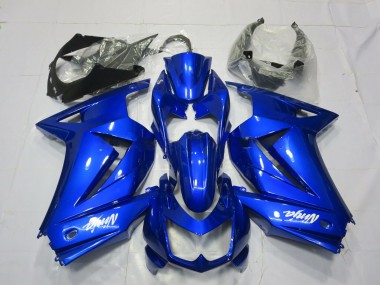 Glänzend Blau 2008-2012 Kawasaki Ninja 250 Motorrad Verkleidungen