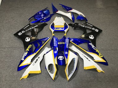 Glänzend Weiß & Blau 2012-2016 Honda CBR1000RR Motorrad Verkleidungen