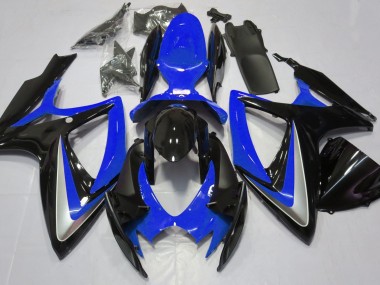Glänzend Blau Ohne Abzeichen 2006-2007 Suzuki GSXR 600-750 Motorrad Verkleidungen