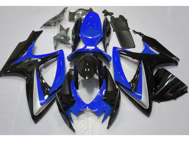 Glänzend Blau Ohne Abzeichen 2006-2007 Suzuki GSXR 600-750 Motorrad Verkleidungen Glänzend Blau Ohne Abzeichen 2006-2007 Suzuki GSXR 600-750 Motorrad Verkleidungen