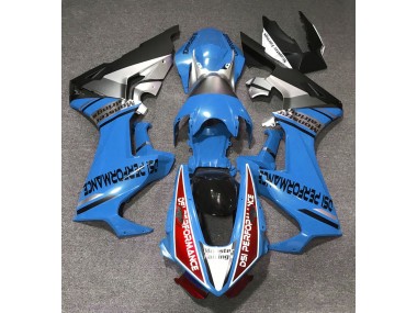 Glänzend Blau & Rot 2017-2023 Honda CBR1000RR Motorrad Verkleidungen