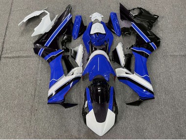 Glänzend Blau Weiß & Schwarz 2017-2023 Honda CBR1000RR Motorrad Verkleidungen