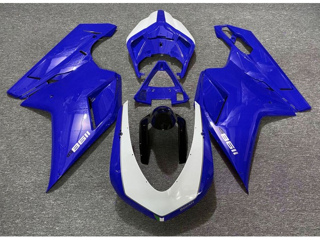 Glänzend Blau Sp 2007-2014 Ducati 848 1098 1198 Motorrad Verkleidungen Glänzend Blau Sp 2007-2014 Ducati 848 1098 1198 Motorrad Verkleidungen