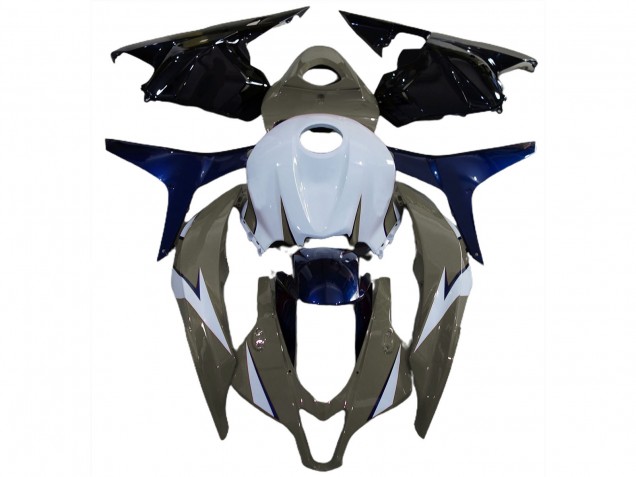 Glänzend Braun & Blau 2009-2012 Honda CBR600RR Motorrad Verkleidungen Glänzend Braun & Blau 2009-2012 Honda CBR600RR Motorrad Verkleidungen