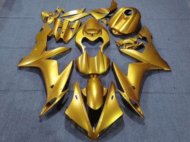 Glänzend Gold 2004-2006 Yamaha R1 Motorrad Verkleidungen Glänzend Gold 2004-2006 Yamaha R1 Motorrad Verkleidungen