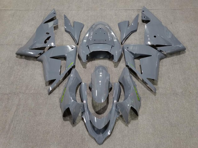 Glänzend Grau & Grün 2004-2005 Kawasaki ZX10R Motorrad Verkleidungen Glänzend Grau & Grün 2004-2005 Kawasaki ZX10R Motorrad Verkleidungen