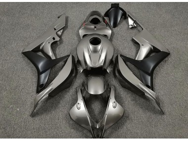 Glänzend Grau & Schwarz 2007-2008 Honda CBR600RR Motorrad Verkleidungen