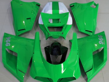 Glänzend Grün 1993-2005 Ducati 996 748 916 998 Motorrad Verkleidungen